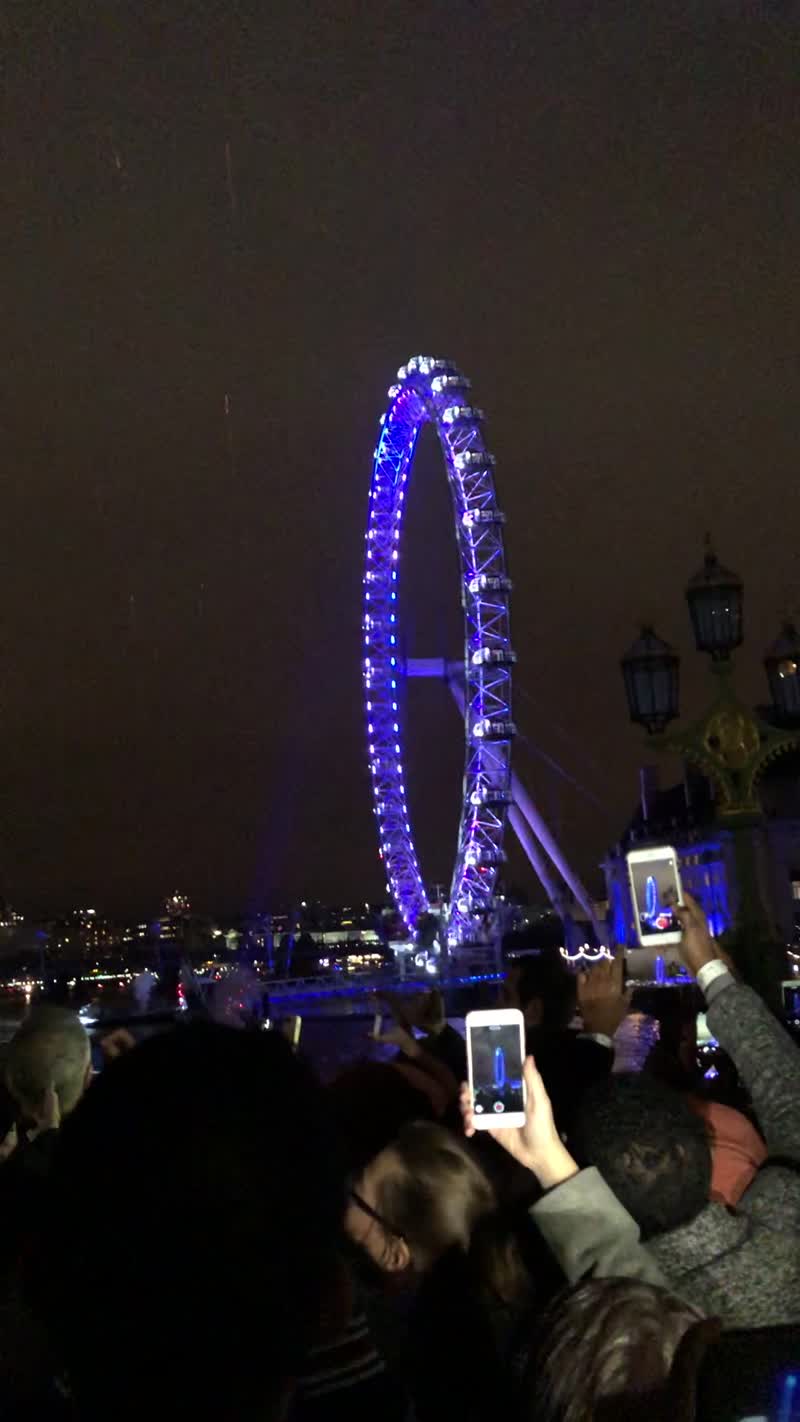 イギリス(英国)・ロンドン「ヨーロッパ旅行」の写真：Happy new year at Lo...